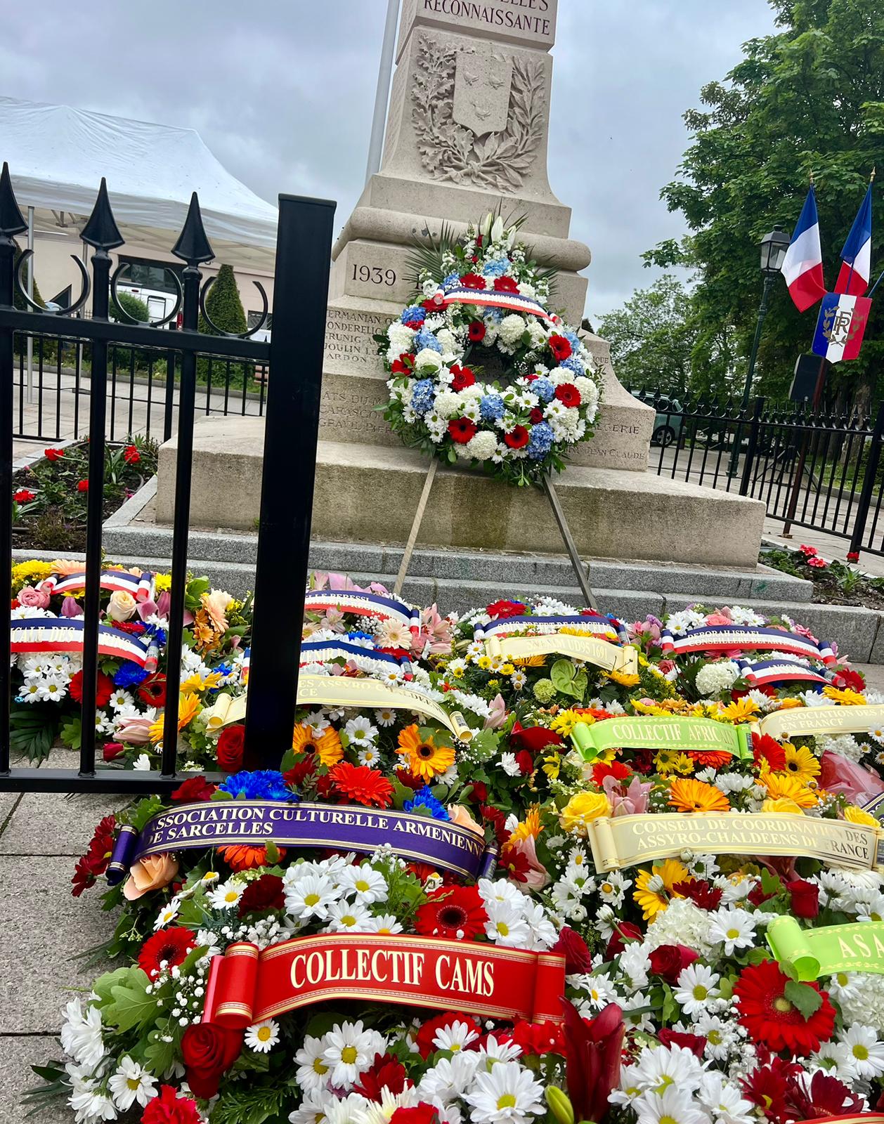 Cérémonie commémorative du 78e anniversaire de la victoire du 8 mai 1945  